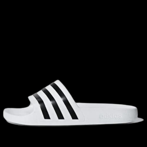adidas Adilette Aqua 'White Black'