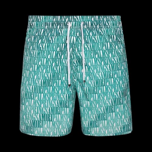 Amiri x Palm Springs Swim Trunks 'Green'