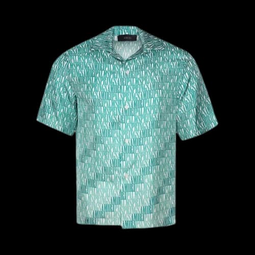 Amiri x Palm Springs Silk Shirt 'Green'