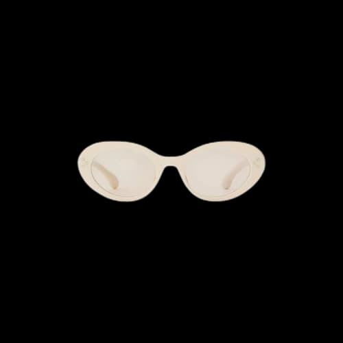 Sporty & Rich Frame N.05 Sunglasses 'Cream'
