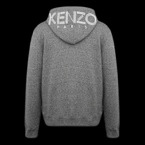 KENZO Alphabet Logo Zipper Dark Grey