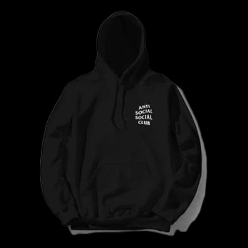 Anti Social Social Club ASSC Unisex Alphabet Printing Black