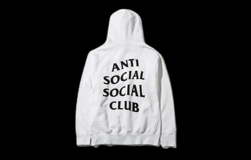 Anti Social Social Club ASSC Unisex Alphabet Printing White