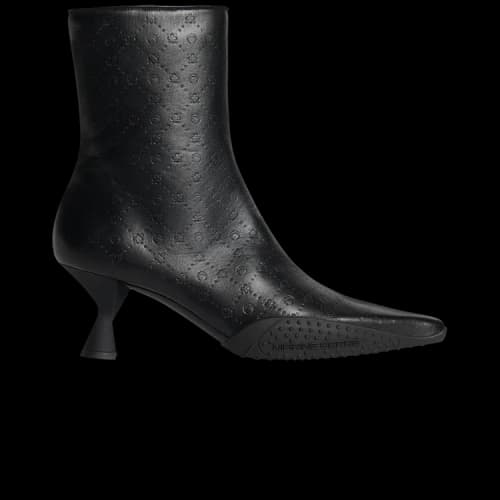 Marine Serre Ankle Boot 'Black Embossed' (Women's)
