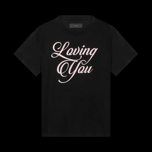 Amiri Loving You Tee 'Black'