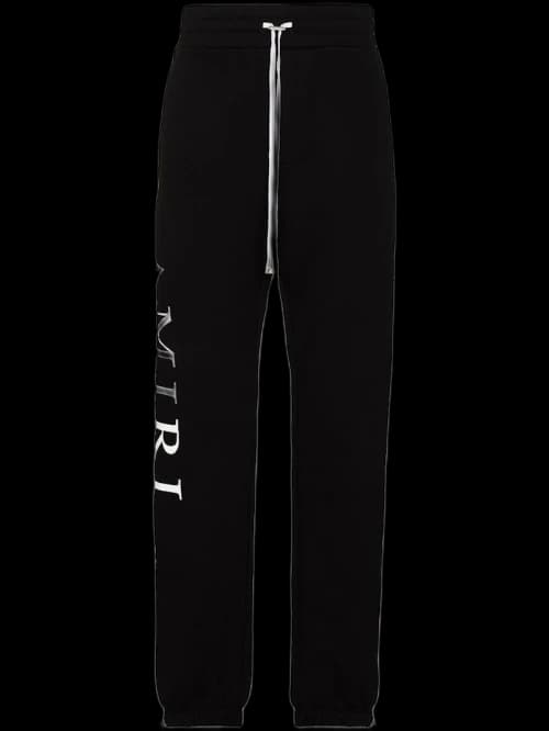 AMIRI Side Logo Sweatpants Black
