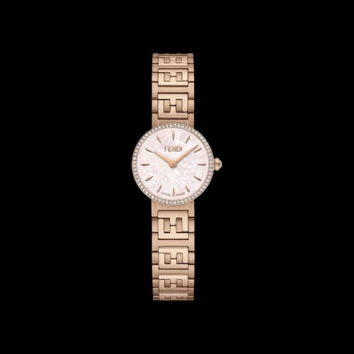 Fendi Forever Fendi Diamond Watch 'Rose Gold'