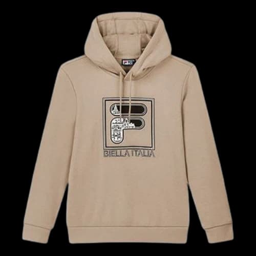 FILA Logo Pattern Printing Drawstring Khaki