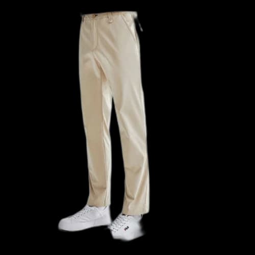 FILA Waist Webbing Casual Pants Brown