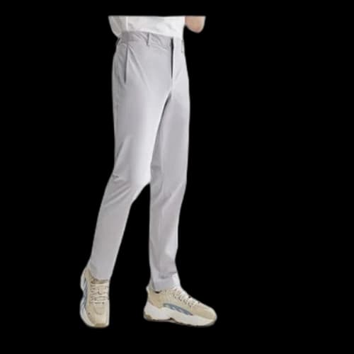 FILA Woven Casual Sports Long Pants Gray