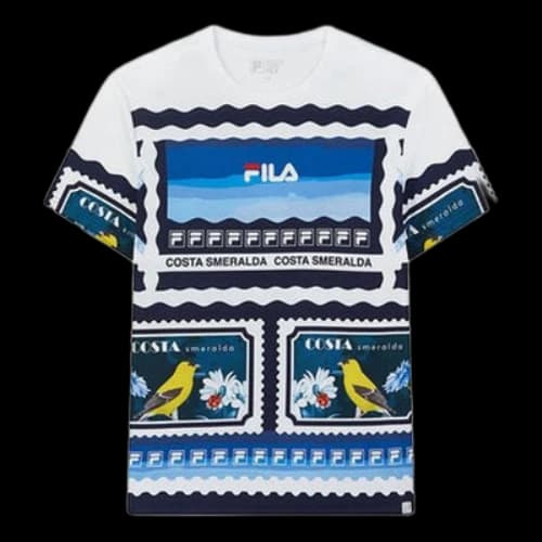 FILA Printing Short Sleeve Multicolor