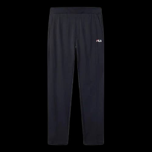 FILA Knit Breathable Straight Loose Sports Pants Blue