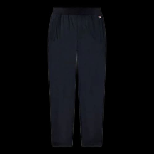 FILA Solid Color Straight Sports Pants Blue