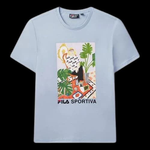 FILA Cozy Sports Short Sleeve Light Blue