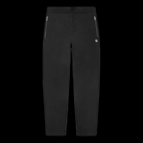 FILA Knit Breathable Casual Pants Straight Sports Pants Black
