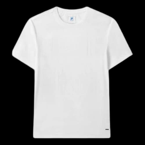 FILA Casual Sports Short Sleeve White