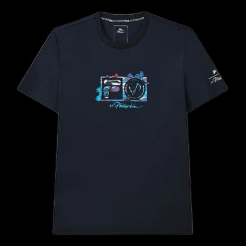 FILA x 3.1 phillip lim Crossover Casual Round Neck Short Sleeve Blue
