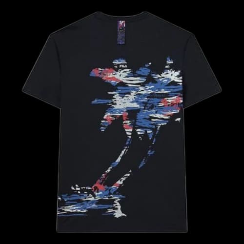 FILA x 3.1phillip lim Jointly Signed Ventilate Causual Sports Printing Male Blue