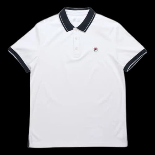 FILA Business Casual Short Sleeve polo White