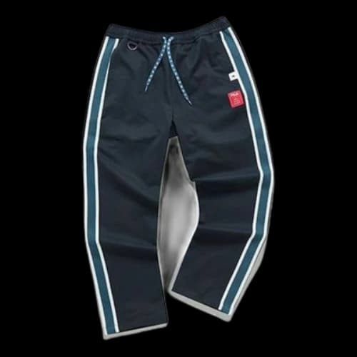 FILA x Mihara Yasuhiro Collaborative Side Stripe Woven Track Pants 'Navy White'