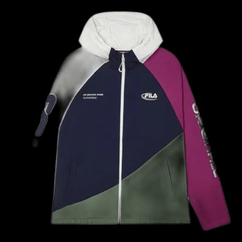 FILA Originale Collection Jacket 'White Navy Purple'