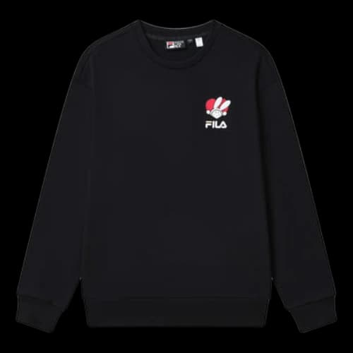 FILA Graphic Print Pullover 'Black'