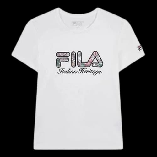 FILA Casual White Bottoming Shirt (Women's)