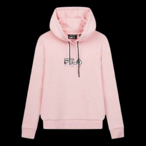 FILA logo Sports Hoodie Pink (Women's)