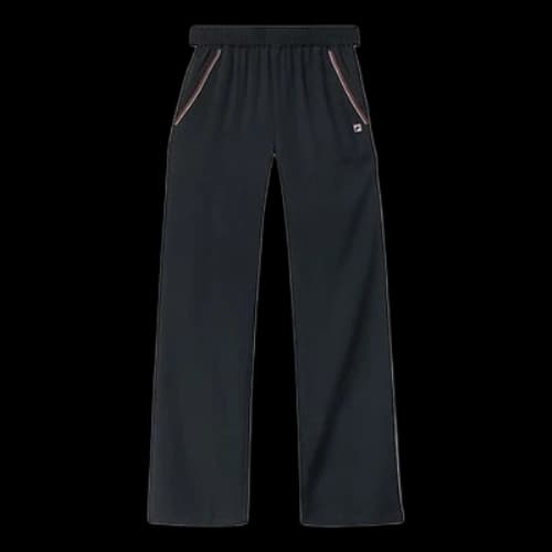 FILA Side Stripe Woven Athleisure Casual Sports Pants Blue (Women's)