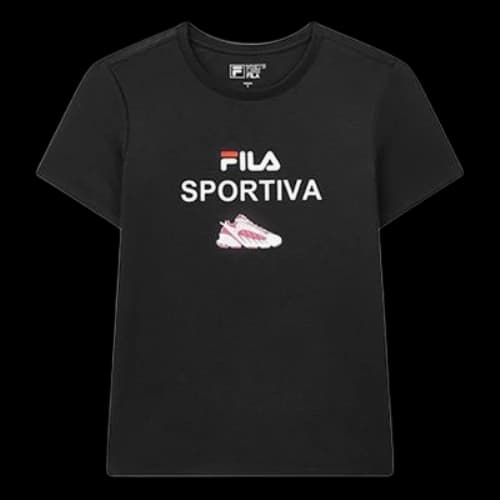 FILA ADE Short Sleeve Blue T-Shirt (Women's)