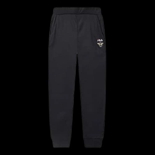 FILA Printing Embroidery Sweatpants Blue (Women's)