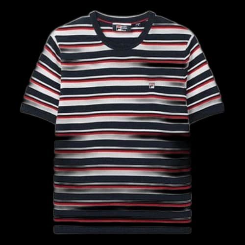 FILA Intrecciato Stripe Knitting Jacket Blue (Women's)