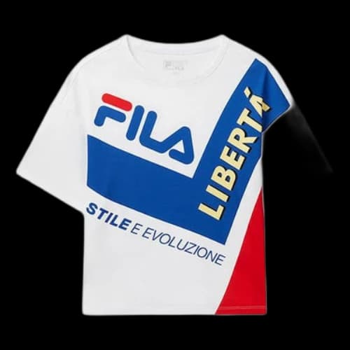 FILA Minimalistic Cozy Short Sleeve White (Women's)
