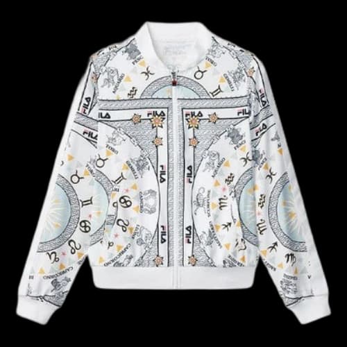 FILA Athleisure Casual Sports Woven Jacket 'White' (Women's)