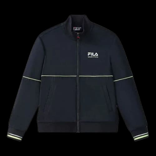 FILA Casual Stand Collar Jacket 'Blue Navy' (Women's)