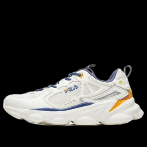 FILA Skipper Low White/Blue/Yellow