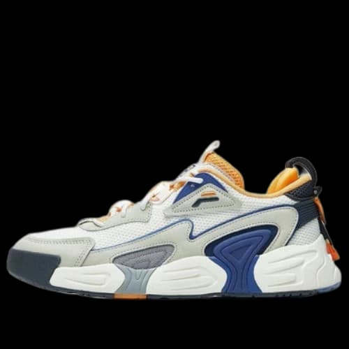 FILA SWARM low swirl sneakers blue/grey/yellow