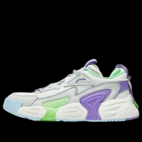 FILA SWARM low swirl sneakers Purple/white/grey