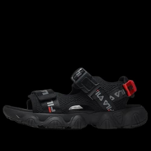 FILA Jagger Sports Black Sandals