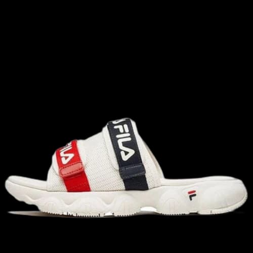 FILA Jagger Slippers White/Red/Black