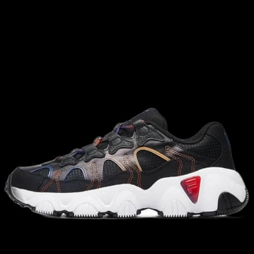 FILA Jagger Retro Running Shoes Black/Orange