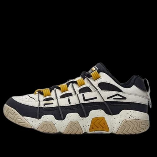 FILA Barricade Low Sneakers 'White Black Yellow'