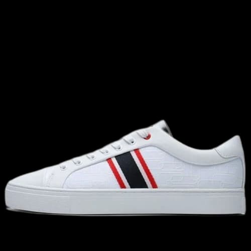 FILA 1911 Stripe Low-Top Board Shoes FILA White