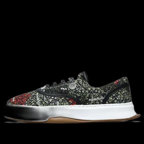 FILA Floral Sneakers Black/Green