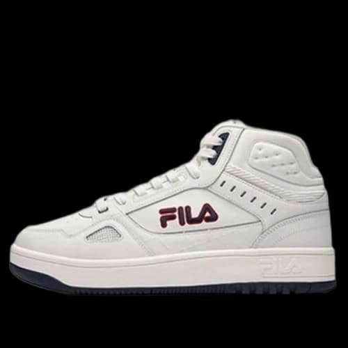 FILA Retro HighTop Basketball Shoes 'White'