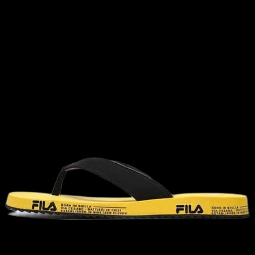 FILA Trevi Slides 'Yellow Black'
