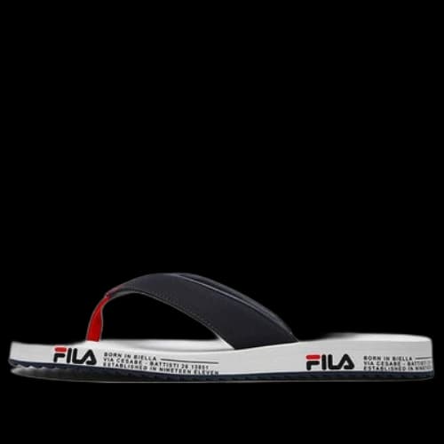 FILA Trevi Slides 'White Black'