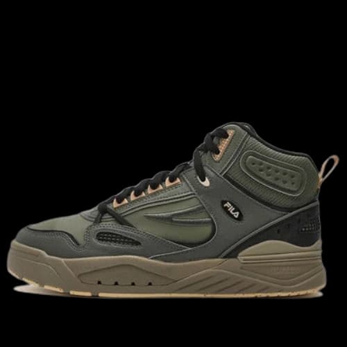 FILA Slam Mid Skate Shoes 'Green Black'