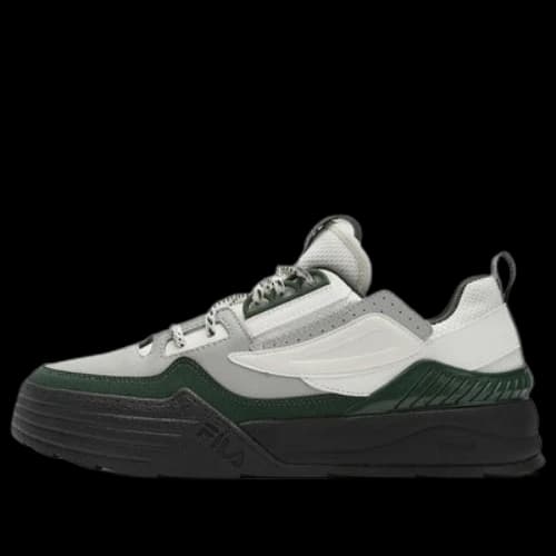 FILA Court Deluxe Low Shoes 'Grey White Black'