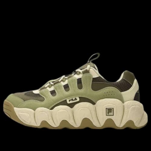 FILA CROISSANT Chunky Sneakers 'Green Beige'